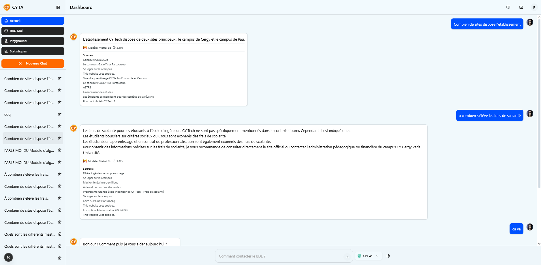 Dashboard preview